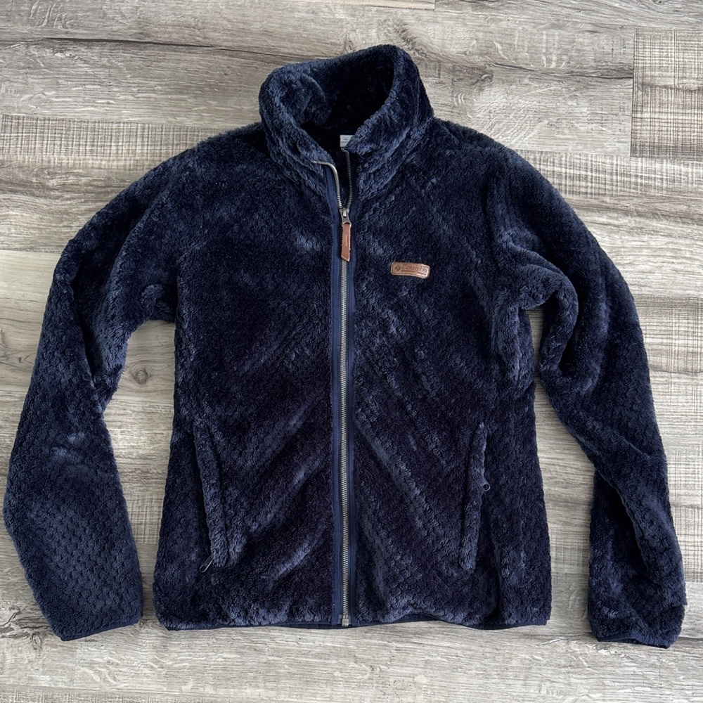 Columbia Women's Navy Fleece Jacket